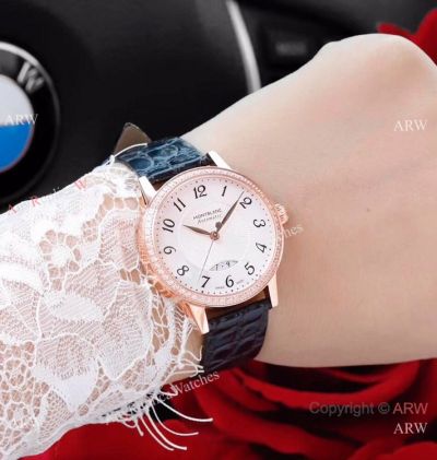 Swiss Mont Blanc Boheme Date U0111059 Watch Rose Gold Diamond-Best Montblanc Replica Watches